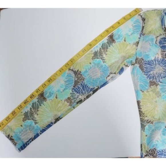 MEXX Floral print mesh long sleeves top - Picture 7 of 8